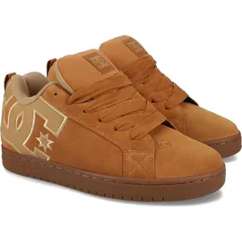 DC Shoes DC Court Graffik SE Skateschuh, 44.5 - braun Größe EU 44.5 EU