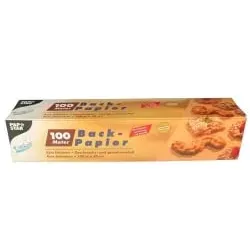 Papstar Backpapier 87089 , Farbe: braun