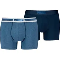 Puma EVERYDAY PLACED LOGO BOXER blau L 2er Pack
