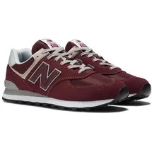 New Balance 574v3 Herren Burgundy / White 45,5