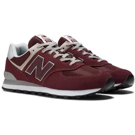 New Balance 574v3 Herren Burgundy / White 45,5