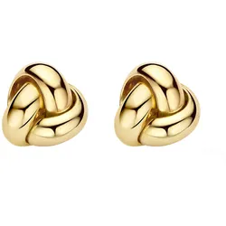 Blush 7145YGO Damen-Ohrstecker 585 Gold Knoten Ohrringe