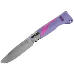 Opinel Multifunction Outdoor Junior Adventure N°07 - Klappmesser - 8 cm - lila