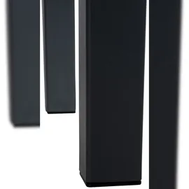 CLP Ocean Beistelltisch 45 x 45 x 45 cm dunkelgrau