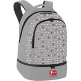 derbystar Rucksack Bundesliga Rucksack v22 8165003022 - Grau Schwarz Rot