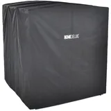 HOME DELUXE - Abdeckung - Sonnenliege LYON - Maße 208 x 188 x 215 cm, Farbe: Schwarz I Gartenliege Doppelliege Gartenliege