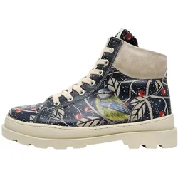 Winterboots DOGO "Damen Adriana Farbig Vegan Damen Boots / Female", Damen, Gr. 36, Normalschaft, schwarz, Lederimitat, Schuhe, Vegan