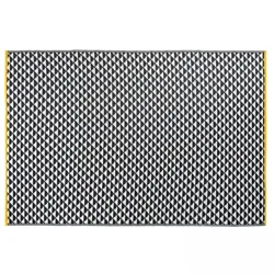 Oviala Business Outdoor-Teppich Polypropylen schwarz 230x160 cm