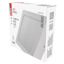 EMOS 2in1 LED Panel 18 W 1800 lm rund weiß