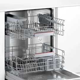 Bosch Serie 4 SMI4EAS28E Einbau-Geschirrspüler (teilintegrierbar, 598 mm breit, Edelstahl)