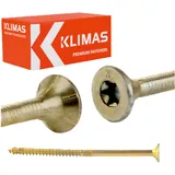 Klimas Holzschrauben 5 x 120 mm 200 Stück