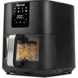 Girmi FG79 Heißluftfritteuse, Einzeln, 9 l, unabhängig, 1700 W, Schwarz - Schwarz