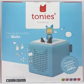 Tonies Toniebox Starterset hellblau mit Kreativ-Tonie