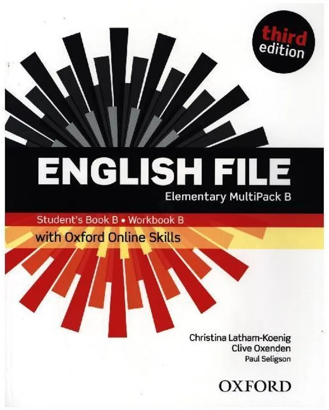 English File: Elementary: Student's Book/Workbook Multipack B With Oxford Online Skills, Gebunden