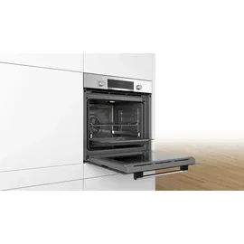 Bosch Einbaubackofen + Glaskeramikkochfeld autark 60 cm Teleskopauszug