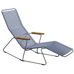 Outdoor Liege Click Sunrocker taubenblau