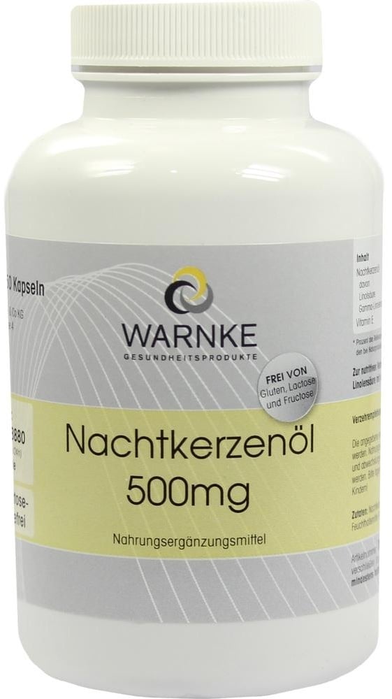 NACHTKERZENÖL 500 mg Kapseln