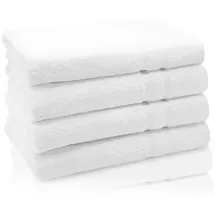 ZOLLNER Handtuchset 4-tlg. weiß