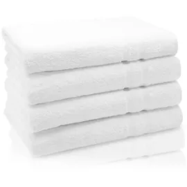 ZOLLNER Handtuchset 4-tlg. weiß