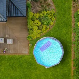 Planet Pool Stahlwandpool Rund Classic 360 x 120 cm anthrazit