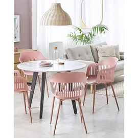 Beliani Esszimmerstuhl 2er Set BERECA