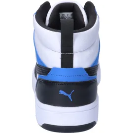 Puma Rebound V6 Sneaker, Black White Team Royal, 44 EU