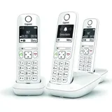 GIGASET Festnetztelefon AS690 Trio Weiß - Weiß