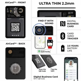 Rolling Square AirCard schwarz