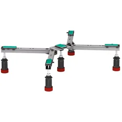 Mepa Brausewannenfuß BW-5 Maxi mit Anti-Dreh und Schallschutz-System ADS 150130