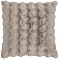Magma Heimtex Kissenhülle ALINE taupe (BL 45x45 cm) -
