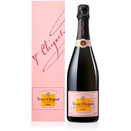 Veuve Clicquot Rosé Champagner mit Geschenkverpackung (1 x 0.75 l)