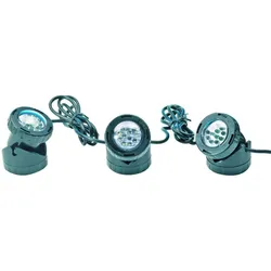 Heissner LED Unterwasserlicht Aqua Light 3er Set
