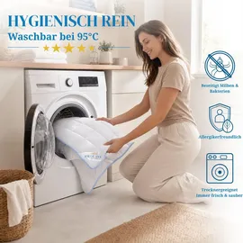 procave TopCool Sommerbettdecke 200x200 cm, atmungsaktiv & kühlend
