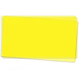 NEU Transparentpapier Extrastark 115g/qm, 50 x 61 cm, 10 Bogen, Sonnengelb