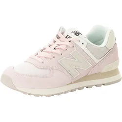 Sneaker NEW BALANCE "WL574", Gr. 36,5, rosa (pink granite (667)), Textil, Synthetik, sportlich, Schuhe