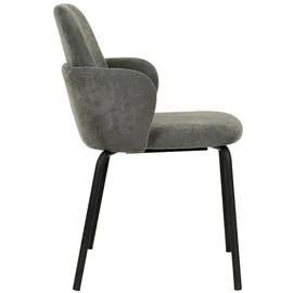 Essentials Paddy Stapelstuhl 54,5 x 58 x 81 cm dunkelgrau 1 St.