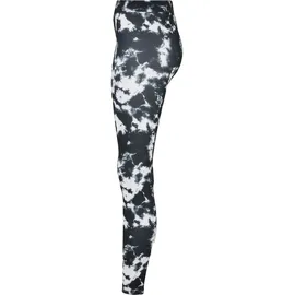 URBAN CLASSICS Ladies Tie Dye Leggings Schwarz M