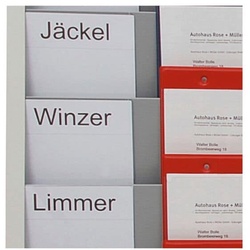 EICHNER Indexkarten für Werkstattplaner unbeschriftet weiß