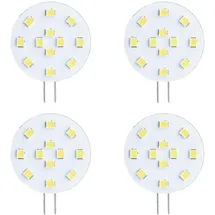 sebson LED Lampe G4 3W GU4 warmweiß 4 St.