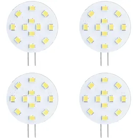 sebson LED Lampe G4 3W GU4 warmweiß 4 St.