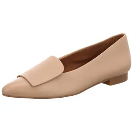 Paul Green Slipper in braun Leder-Kappe 3792