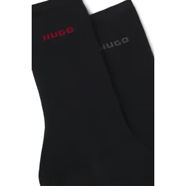hugo underwear RS UNI LOGO Socken 2-Paar Schwarz 35-38