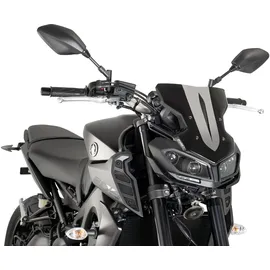 PUIG Carenabris New Generation Sport Yamaha Fz-09/mt-09/mt-09 Sp Windschutzscheibe - Black - One Size
