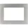 Allnet Touch Display Tablet 10 Zoll zbh. Blende für Einbaurahmen, silber breit