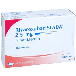 Rivaroxaban Stada 2.5 Mg Filmtabletten 56 St