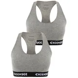 Chiemsee Sport-Bustier Grau XL