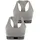 Chiemsee Sport-Bustier Grau XL