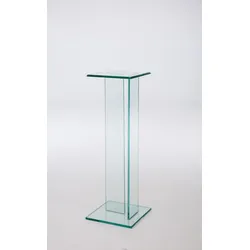 Blumensäule Flower Glas Transparent
