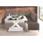 Luxus-Microfaser langer Schenkel links taupe