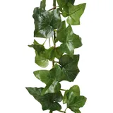 Kaemingk Künstliche Efeu Girlande 18x180cm - Blättergirlande für Tischdeko Fensterdeko Wanddeko - Grün // Kaemingk Efeu Girlande grün 12x23x188cm